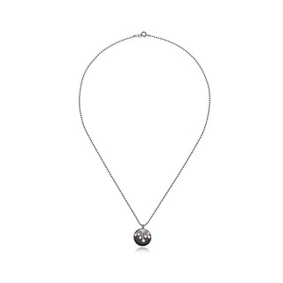 Necklace Umbel Gold & White