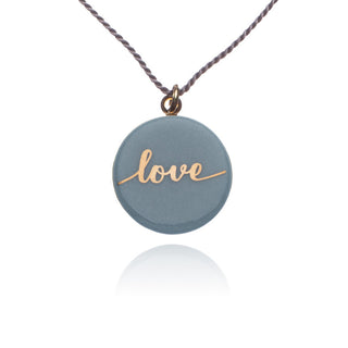 Necklace Umbel Gold & Turquoise