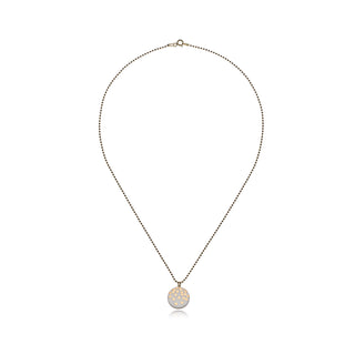 Kette Goldregen Gold & Weiß