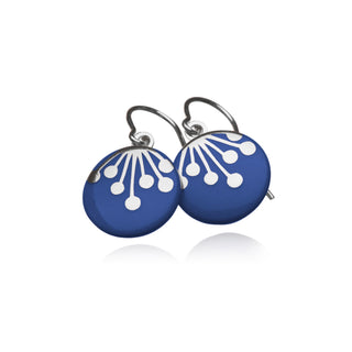 Earrings Umbel Gold & White