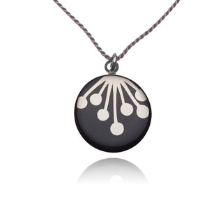Necklace Umbel Gold & White