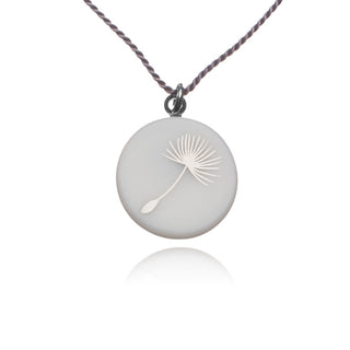 Dandelion Necklace Gold & Mint