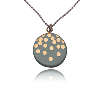 Collier Gold Rain Or & Blanc
