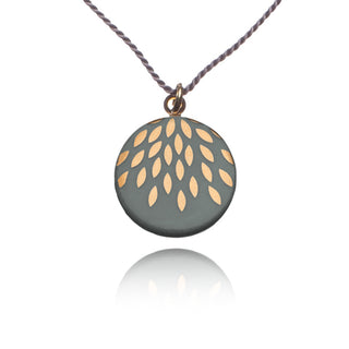 Chaîne magique gouttes or & blanc