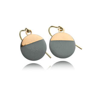 Boucles d'oreilles Sunrise Doré & Blanc