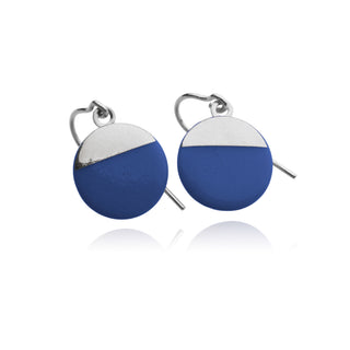 Ohrringe Sunrise Silber & Blau