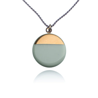 Collier Sunrise Or & Menthe