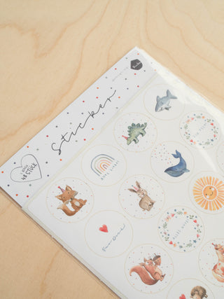 Feuille d'autocollants "petit miracle"