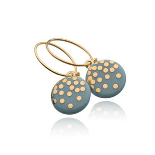 Earrings Goldrain Gold & Turquoise