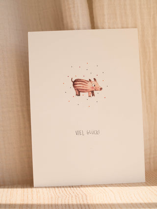 Carte postale "Partysaurus"