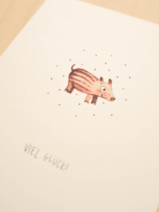 Carte postale "Partysaurus"