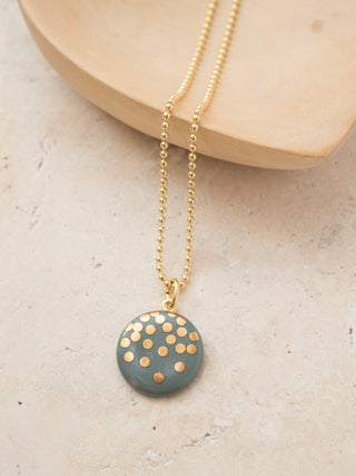 Collier Gold Rain Or & Blanc