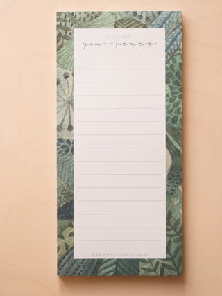 Notizblock "Thé vert"