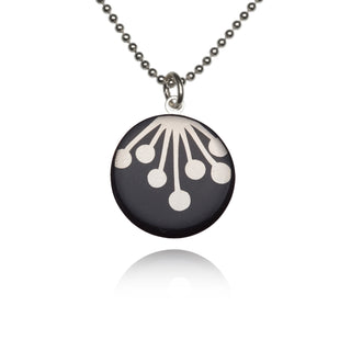 Necklace Umbel Gold & White
