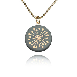 Collier Fiori Or & Blanc