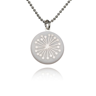 Necklace Fiori Gold & White