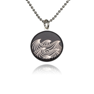 Necklace Ocean Gold & Mint