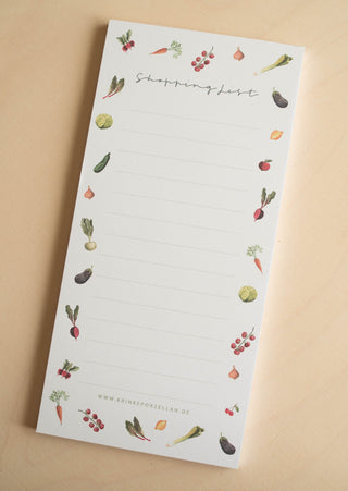 Notizblock "Shoppinglist"