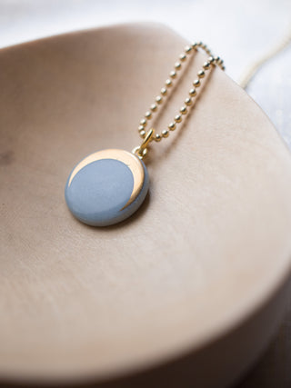 Kette Luna Gold & Türkis