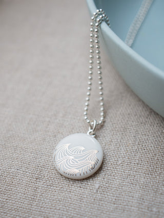 Necklace Ocean Gold & Mint