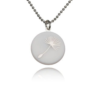 Dandelion Necklace Gold & Mint