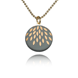 Chaîne magique gouttes or & blanc