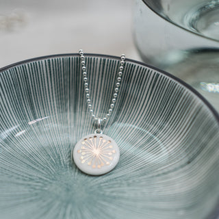 Necklace Fiori Gold & White