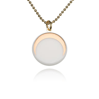 Necklace Luna Gold &amp; White