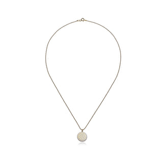 Necklace Drop Gold &amp; White