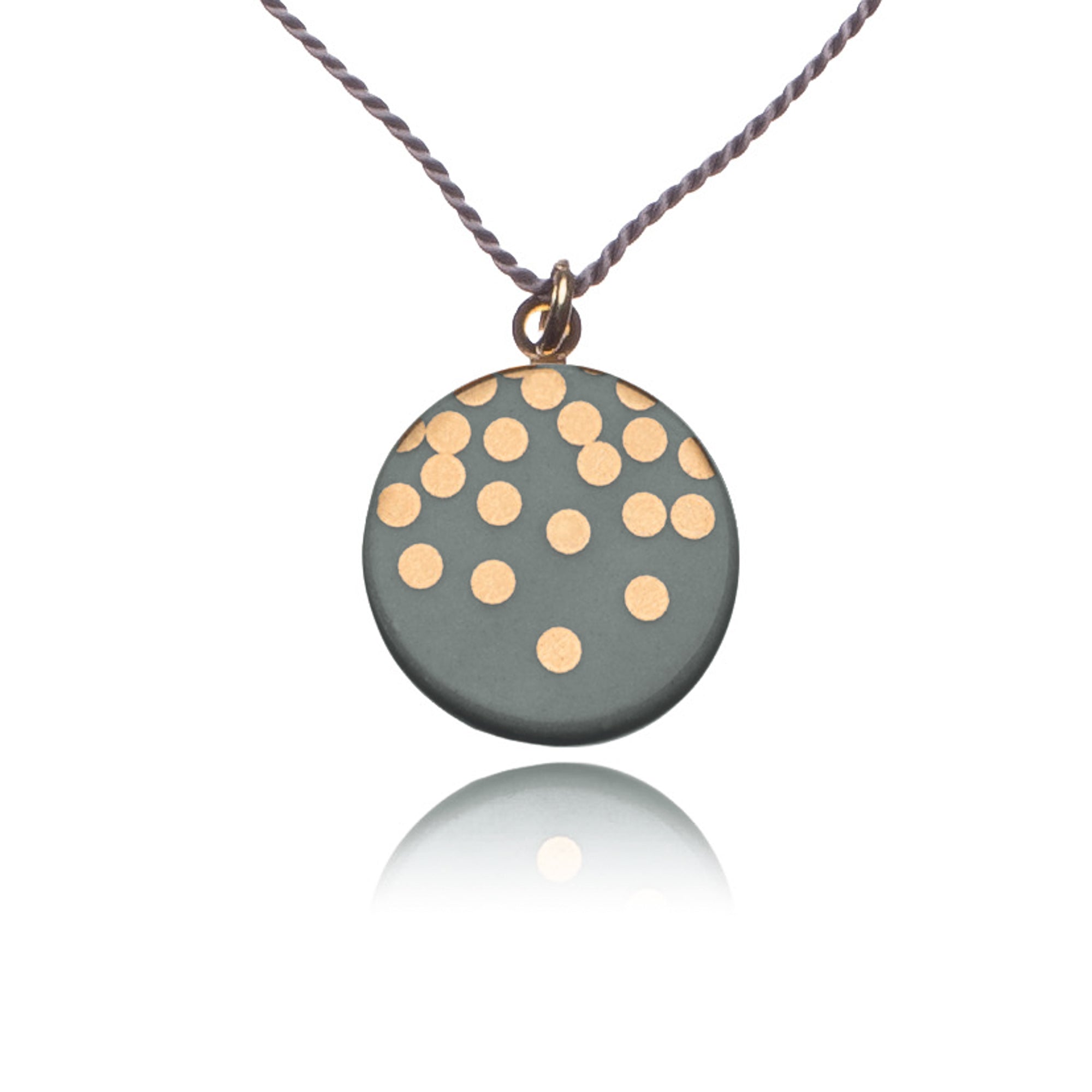 Collier Gold Rain Or & Blanc