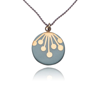 Necklace Umbel Gold &amp; Turquoise