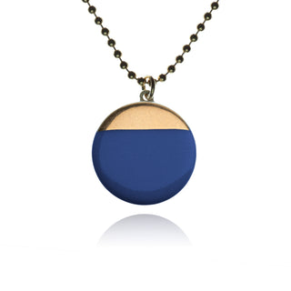 Kette Sunrise Gold & Blau