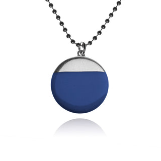 Kette Sunrise Silber & Blau