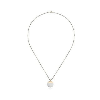 Collier Sunrise Doré &amp; Blanc