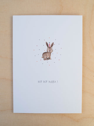 Postkarte "Hase"