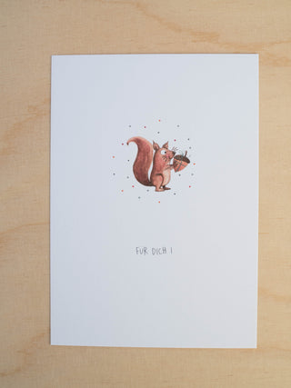 Postcard "Squirrel"