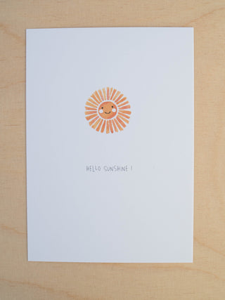 Postcard "Sun"