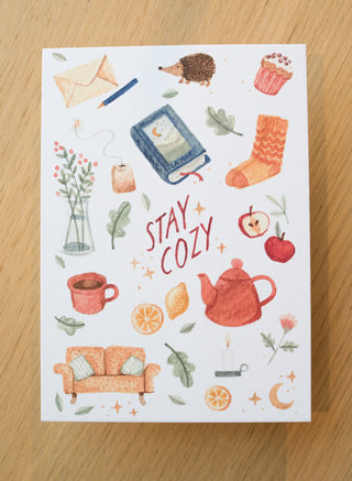 Postkarte "Stay Cozy"