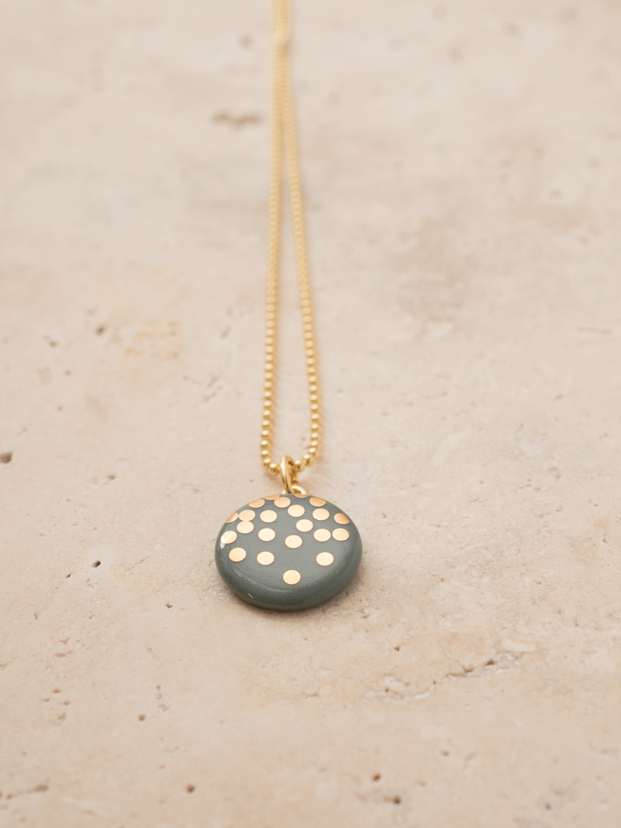 Collier Gold Rain Or & Blanc