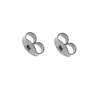 Stud Earrings Clasps Silver