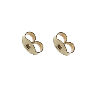 Stud Earrings Clasps Gold