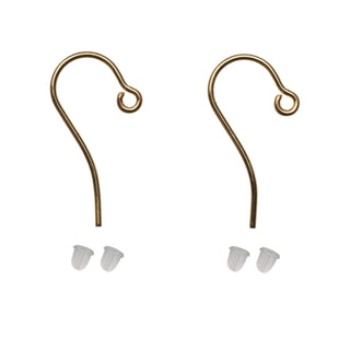 Ear hooks gold