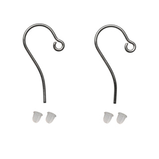 Ear hooks silver