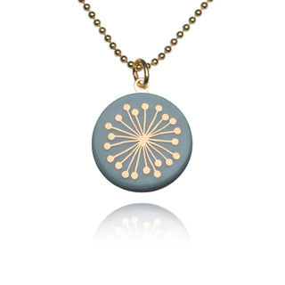 Necklace Fiori Gold &amp; Turquoise