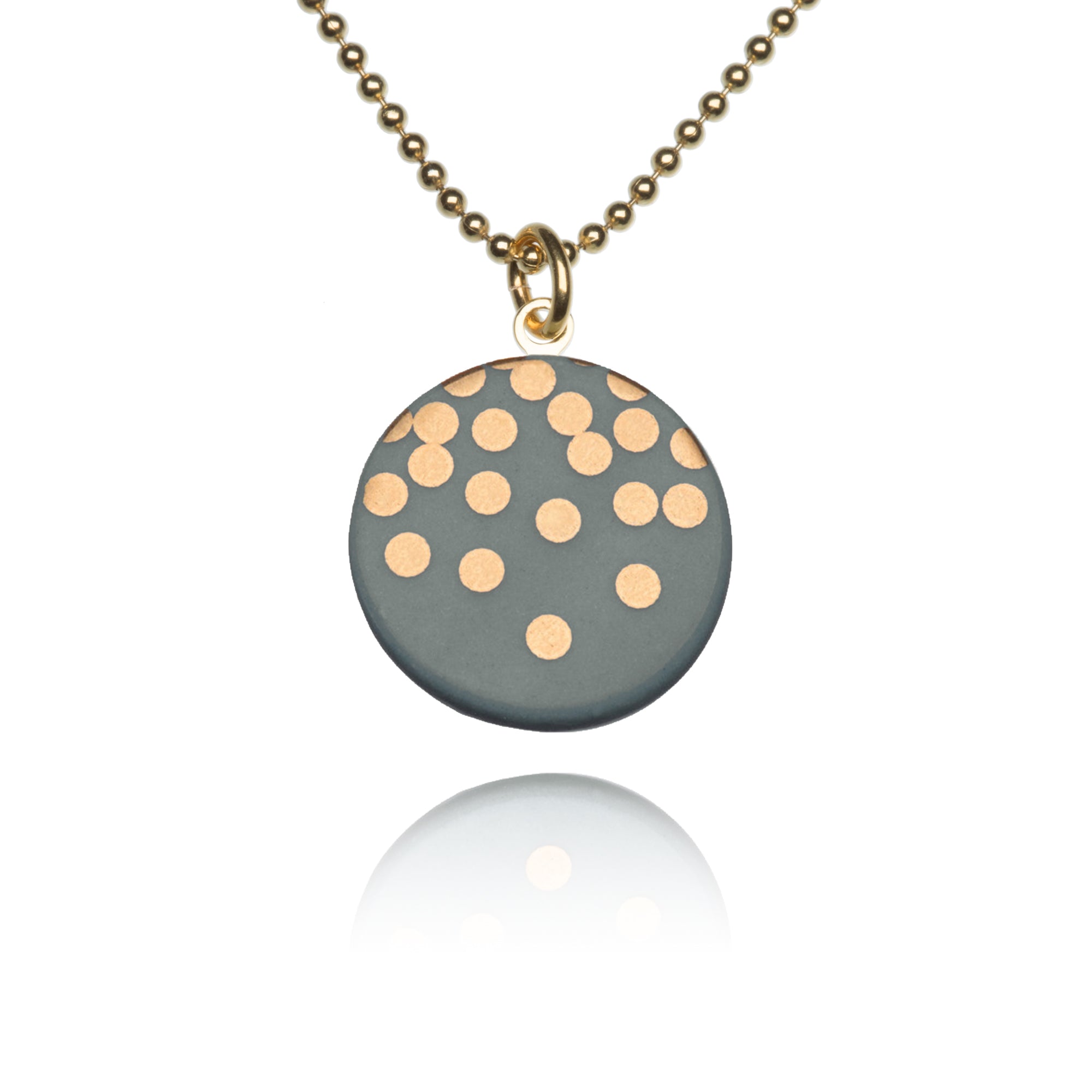 Collier Gold Rain Or & Blanc