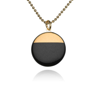 Necklace Sunrise Gold &amp; Black