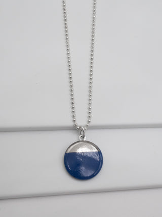 Kette Sunrise Silber & Blau